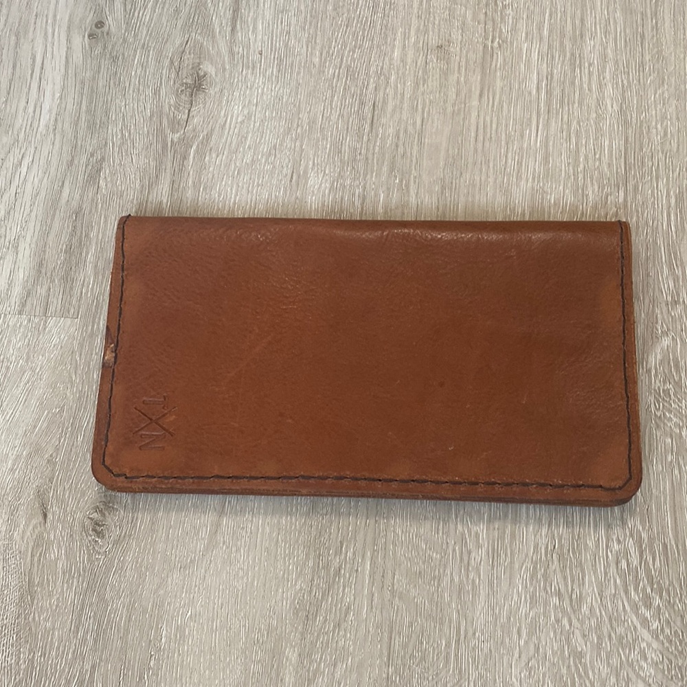 Large Leather Handmade Wallet or Clutch by Tooth & Nail Co